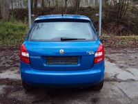 Gebraucht Skoda Fabia Style 86 PS (63 kW) 2010 Blau Limousine