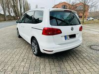 Gebraucht VW Sharan Highline 200 PS (147 kW) 2014 Weiß Van / Kleinbus