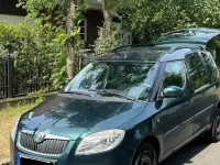 Gebraucht Skoda Roomster Plus Edition 69 PS (50 kW) 2009 Grün Van / Kleinbus