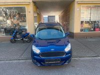 Gebraucht Ford Tourneo Courier Titanium 95 PS (69 kW) 2018 Blau Van / Kleinbus
