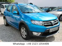 Gebraucht Dacia Sandero Prestige 90 PS (66 kW) 2013 Blau Kleinwagen