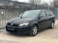 Gebraucht VW Golf VI Trendline 105 PS (77 kW) 2013 Schwarz Kleinwagen