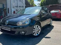 Gebraucht VW Golf VI 86 PS (63 kW) 2011 Moonlight blue perleffekt Kleinwagen