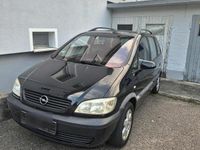 Gebraucht Opel Zafira 125 PS (91 kW) 2002 Schwarz Van / Kleinbus