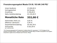 Neu Mazda CX-30 140 PS (102 kW) 2026 Silber SUV