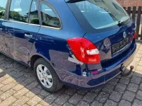 Gebraucht Skoda Fabia Special 86 PS (63 kW) 2010 Modra pacific/pacific blau Kleinwagen