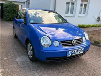 Gebraucht VW Polo 2003 Blau Kleinwagen