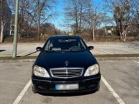 Gebraucht Mercedes S320 224 PS (164 kW) 2000 Schwarz Limousine