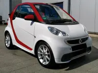 Gebraucht Smart ForTwo Cabrio 71 PS (52 kW) 2015 Weiß Cabrio
