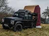Gebraucht Land Rover Defender 122 PS (89 kW) 2008 Schwarz SUV