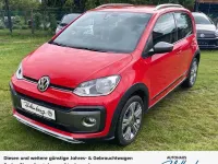 Gebraucht VW cross up! 90 PS (66 kW) 2018 Rot Kleinwagen