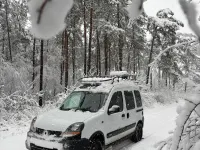 Gebraucht Renault Kangoo 80 PS (58 kW) 2004 Weiß Van / Kleinbus