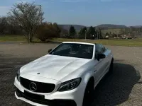 Gebraucht Mercedes C63 AMG AMG 476 PS (350 kW) 2018 Weiß Cabrio