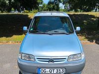 Gebraucht Citroën Berlingo 109 PS (80 kW) 2002 Blau Van / Kleinbus