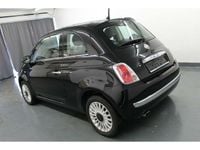 Gebraucht Fiat 500 Lounge 69 PS (50 kW) 2012 Vesuvioschwarzmetallic Kleinwagen