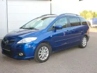 Gebraucht Mazda 5 Active 145 PS (106 kW) 2010 Blau Van / Kleinbus