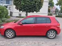 Gebraucht VW Golf VI Comfortline 122 PS (89 kW) 2009 Rot Kombi