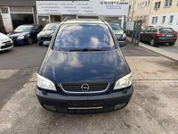 Gebraucht Opel Zafira Selection 147 PS (108 kW) 2002 Blau Van / Kleinbus