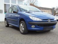 Gebraucht Peugeot 206 68 PS (50 kW) 2004 Blau Kleinwagen