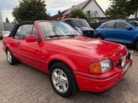 Gebraucht Ford Escort Cabriolet 110 PS (80 kW) 1989 Rot Cabrio