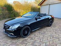 Gebraucht Mercedes E500 Avantgarde 387 PS (284 kW) 2011 Schwarz Cabrio