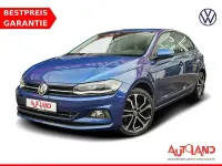 Gebraucht VW Polo Comfortline 116 PS (85 kW) 2019 Blau Kleinwagen