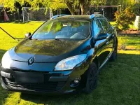 Gebraucht Renault Mégane GrandTour 110 PS (80 kW) 2011 Schwarz Kombi