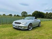 Gebraucht Mercedes SLK320 218 PS (160 kW) 2001 Silber Cabrio