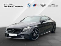 Gebraucht Mercedes C400 AMG line 333 PS (244 kW) 2018 Obsidian blackmetallic Coupé