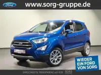 Gebraucht Ford Ecosport Titanium 125 PS (91 kW) 2018 Blau SUV
