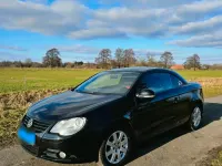 Second-hand VW Eos 140 CP (102 kW) 2008 Negru Cabrio