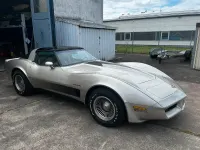 Gebraucht Chevrolet Corvette C3 203 PS (149 kW) 1982 Beige Coupé