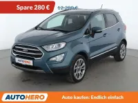 Gebraucht Ford Ecosport Titanium 101 PS (74 kW) 2019 Blau SUV