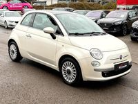 Gebraucht Fiat 500 Lounge 75 PS (55 kW) 2009 Weiß Kleinwagen