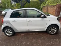 Gebraucht Smart ForFour 71 PS (52 kW) 2014 Weiß Kleinwagen