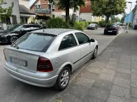 Gebraucht Opel Astra 86 PS (63 kW) 2003 Silber Coupé