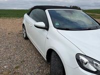 Gebraucht VW Golf Cabriolet Life 105 PS (77 kW) 2014 Weiß Cabrio