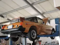 Gebraucht MG B 95 PS (69 kW) 1975 Gelb Cabrio