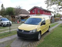 Gebraucht VW Caddy Maxi 110 PS (80 kW) 2015 Sunny yellow Van / Kleinbus
