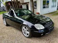 Second-hand Mercedes SLK200 163 CP (119 kW) 2001 Argintiu Cabrio