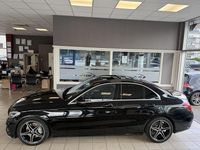 Gebraucht Mercedes C250 AMG line 211 PS (155 kW) 2018 Schwarz Limousine
