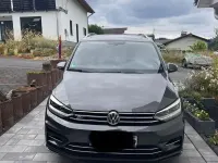 Gebraucht VW Touran R-line 150 PS (110 kW) 2018 Grau Van / Kleinbus
