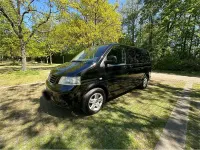 Second-hand VW T5 Highline 174 CP (127 kW) 2007 Negru Van