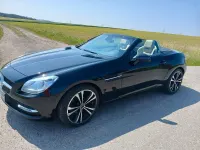 Gebraucht Mercedes SLK200 185 PS (136 kW) 2015 Schwarz Cabrio