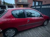Gebraucht Peugeot 206 60 PS (44 kW) 1999 Rot Kleinwagen