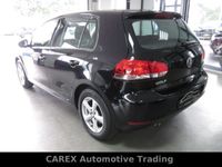 Gebraucht VW Golf VI 105 PS (77 kW) 2009 Schwarz metallic Kleinwagen