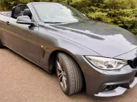 Gebraucht BMW 420 Cabriolet M Sport 184 PS (135 kW) 2014 Grau Cabrio
