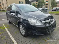 Gebraucht Opel Zafira 125 PS (91 kW) 2012 Schwarz Van / Kleinbus