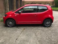 Second-hand VW up! Cup 60 CP (44 kW) 2013 Roșu Hatchback
