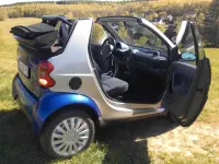 Usata Smart ForTwo Cabrio Pulse 61 CV (44 kW) 2002 Blu Cabrio